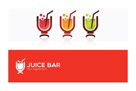 Juice Bar - Restaurant Logo Design (25400) | Logos | Design Bundles