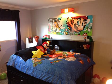 Bed Super Mario Room, Nba, Pins, Furniture, Home Decor, Decoration Home ...