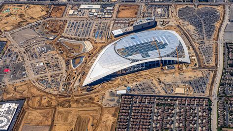 Sofi Stadium Aerial View