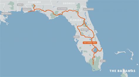 Florida Hiking Trails Map - Printable Maps