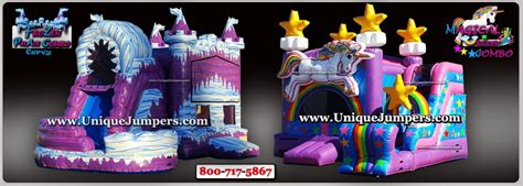 Inflatables For Sale by Unique Jumpers, Inflatable Water Slides, Bounce Houses, Moonwalks Sales