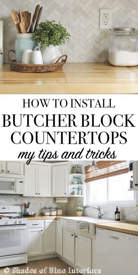 How to install butcher block countertops – Artofit