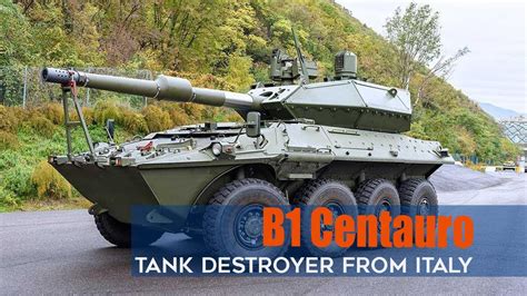 B1 Centauro: Top Class Tank Destroyer From Italy - YouTube