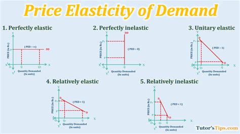 Price Elasticity of Demand-Types and its Determinants - Tutor's Tips