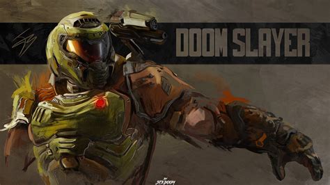 The Doom Slayer by ST3DOOM on DeviantArt