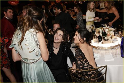 Timothee Chalamet & Kylie Jenner Hold Hands, Kiss, & Look So Happy at ...