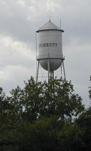 Archer City, Texas, Archer County seat.