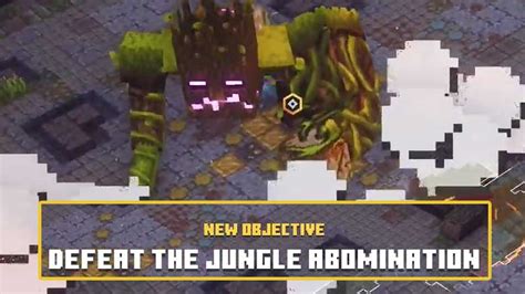 How To Defeat The Jungle Abomination In Minecraft Dungeons?