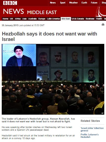 Airbrushing Hizballah: BBC News report on Nasrallah speech