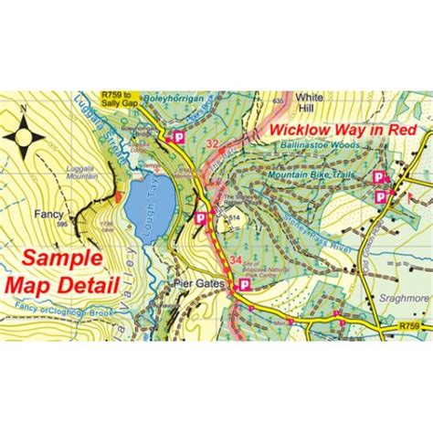 The Wicklow Way Map Guide | Clonegal to Marlay Park | EastWest Mapping