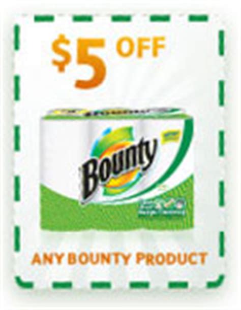 $5 Bounty Paper Towels coupon! - Coupons and Freebies Mom