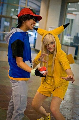 #Cosplay #Couples #Pokemon #Ash & #Pikachu ewe | Pikachu costume ...