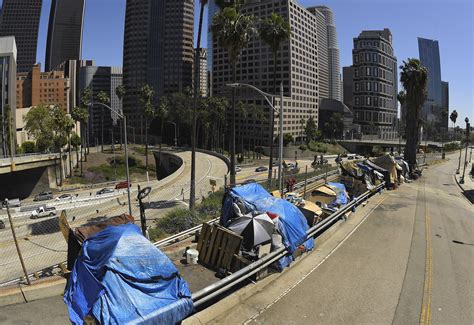 Homeless population in Los Angeles surged 10% in last year | Courthouse ...