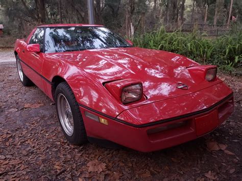 4th gen red 1984 Chevrolet Corvette C4 automatic For Sale - CorvetteCarPlace