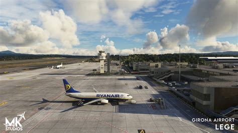 MK-STUDIOS LEGE Girona–Costa Brava Airport for Microsoft Flight ...