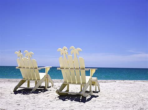 Beach Chairs Wallpaper - WallpaperSafari