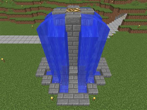 Minecraft Modern Fountain - Best Decorations