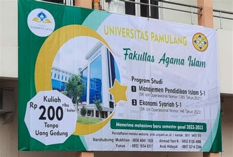 Fakultas Agama Islam Hadir di Universitas Pamulang - Siberkota.com