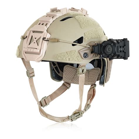 Rugged Military Camera - Helmet Mount 4K Star-Light, Low Bandwidth.