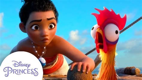 Moana's Funniest Moments | Disney Princess - YouTube