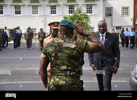 Barbados defence force hi-res stock photography and images - Alamy