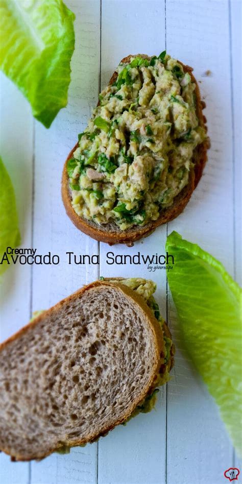 Tuna Avocado Sandwich - Give Recipe