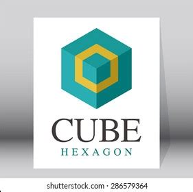 Cube Green Realistic Hexagon Logo Element Stock Vector (Royalty Free) 286579364 | Shutterstock