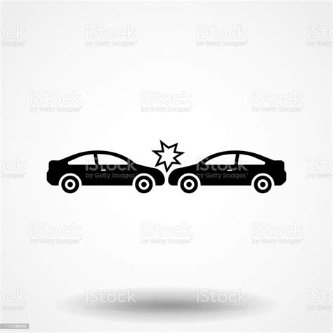 Crashed Cars Vector Icon Stock Illustration - Download Image Now - Abstract, Alcohol - Drink ...