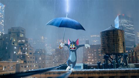 Tom Under Blue Umbrella HD Tom & Jerry Wallpapers | HD Wallpapers | ID ...