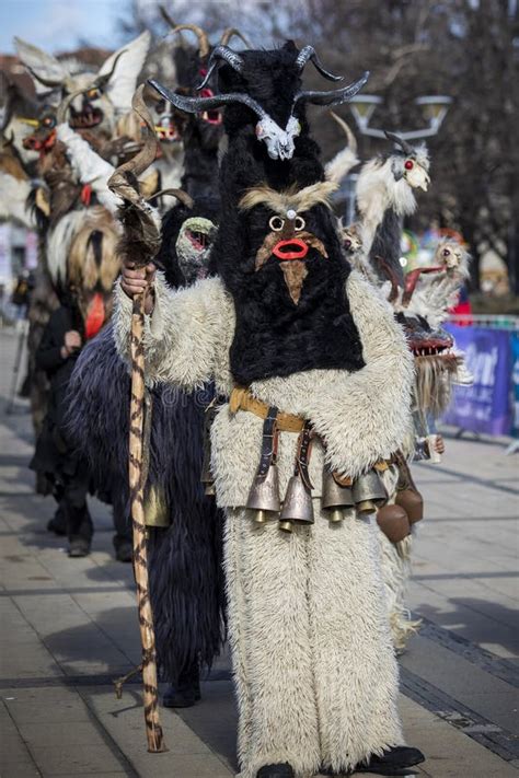 Masquerade Festival in Pernik, Bulgaria. Culture, Indigenous Editorial Stock Image - Image of ...