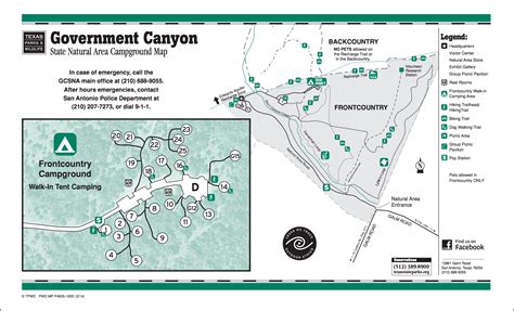 Government Canyon Maps | Friends Of Government Canyon