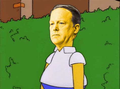 Sean Spicer Homer Simpson Bush GIFs - Find & Share on GIPHY