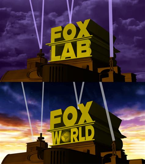 Fox Lab and Fox World logo remake by supermariojustin4 on DeviantArt