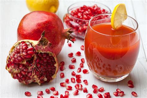 Fresh pomegranate juice 774475 Stock Photo at Vecteezy