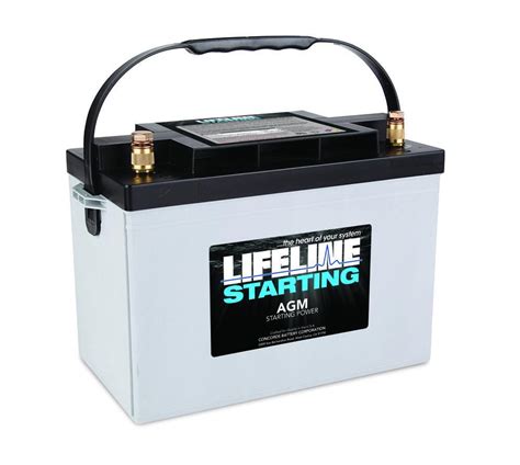 Lifeline Marine Starting Battery - 12V - 95AH - GPL-2700T