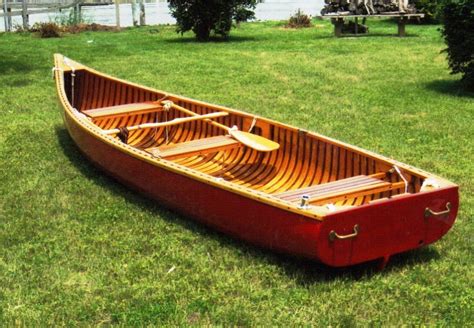 16 Feet 2002 Geisler Square Stern Cedar Canoe - 30498 | Antique Boat America