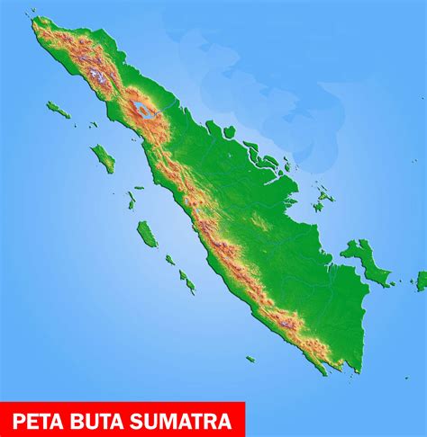 Peta Sumatra Lengkap 10 Provinsi - Sejarah Negara