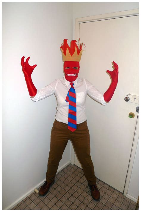 Inside Out Anger Costume – Theme Me: Costume, Fancy Dress & Theme Inspiration