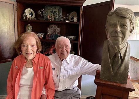 Jimmy & Rosalynn Carter celebrating their 74th anniversary today!! : aww