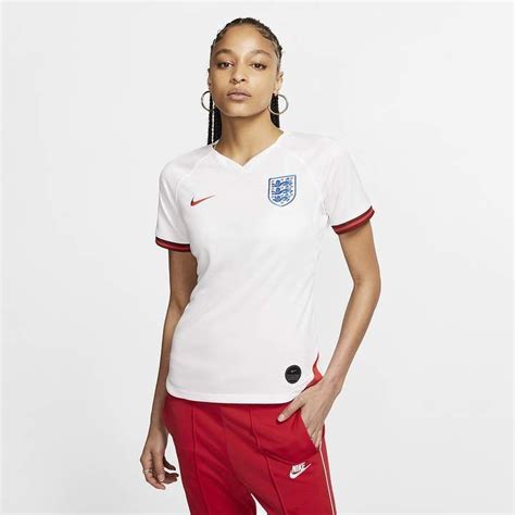 Nike Women's Soccer Jersey England 2019 Stadium Home | Womens soccer, Football shirts, Womens ...