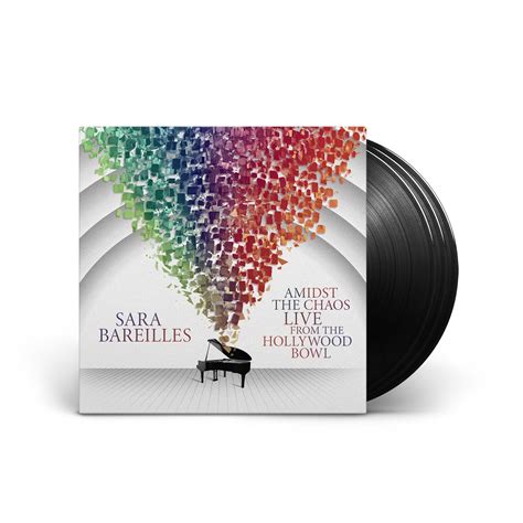 Sara Bareilles - Amidst the Chaos: Live from the Hollywood Bowl Limited Edition Black 3LP Vinyl ...