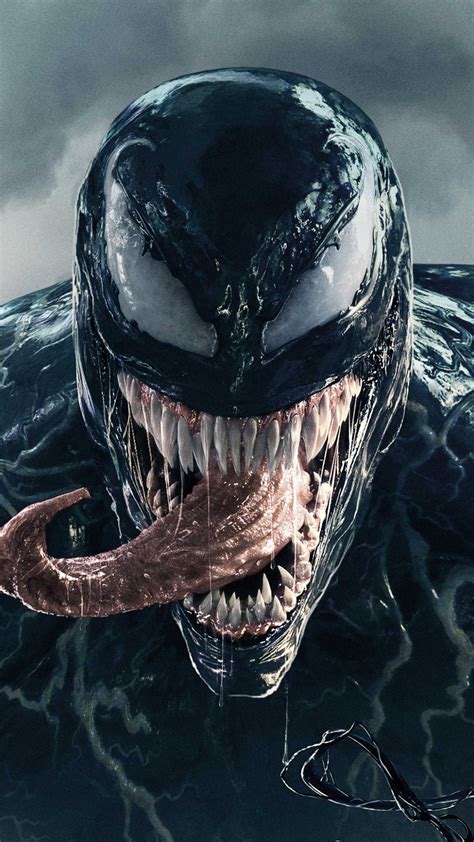 Download wallpaper 1080x1920 venom, 2018 movie, official poster, 1080p ...