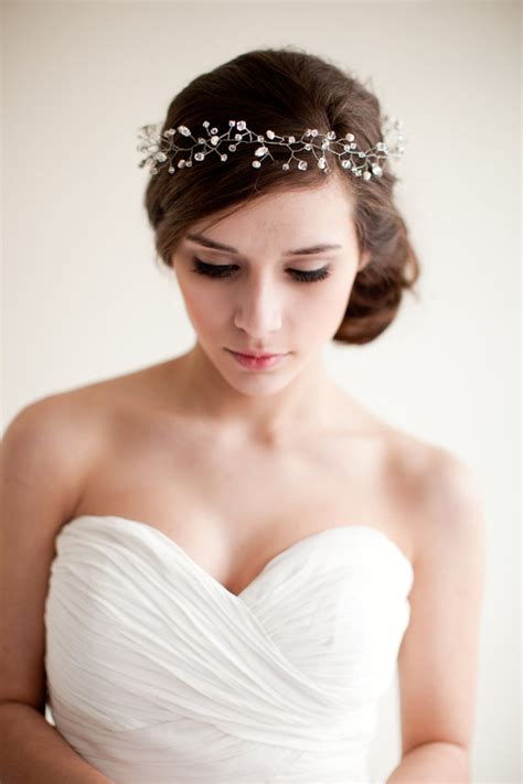 Bridal Crown Wedding Tiara - Handmade Wedding | Emmaline Bride®