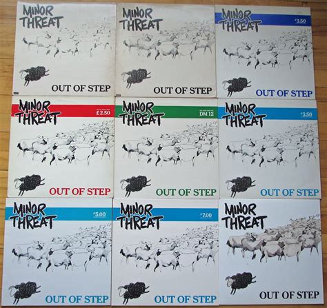 We Will Bury You: Minor Threat - Out of Step