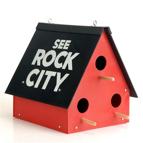 Rock City Gardens See Rock City Birdhouse-1 - The Home Depot