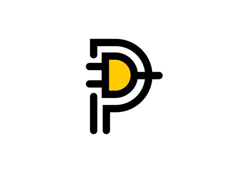 Plug + P. Logo design concept by Ľubomír Takáč on Dribbble