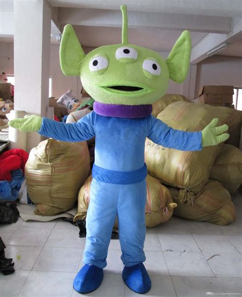 Toy Story 3 Extraterrestrial Alien mascot costume halloween costumes for women & man halloween ...