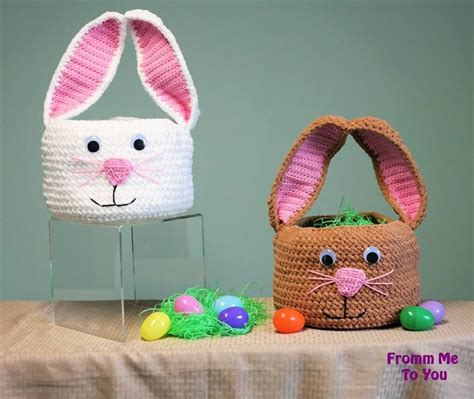 10+ Crochet Easter Basket Free Patterns