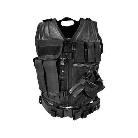 American SWAT Team Tactical Black Vest