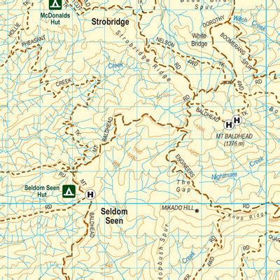 Dargo High Plains Four-Wheel-Drive Map Ed1 (2010) *Map NOT CURRENT* by ...